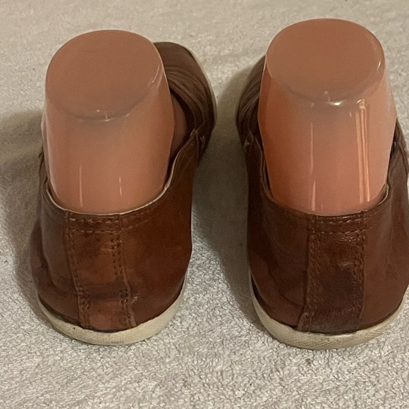 Frye Melanie Imperfections Leather Shoes Sz 7 1/2 - Picture 6 of 14